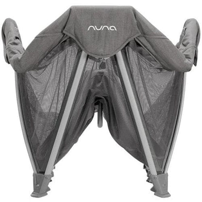 Nuna Sena Aire Playard with Organic Cotton Sheet - Granite - TC04521GRN