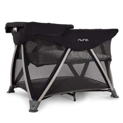 Nuna SENA Aire Playard with Zip-Off Bassinet + Changer (One Box) - Caviar - TCC16500CVR