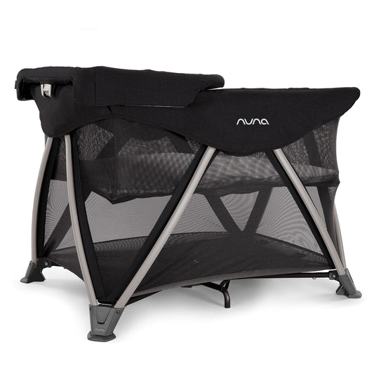 Nuna SENA Aire Playard with Zip-Off Bassinet + Changer (One Box) - Caviar - TCC16500CVR