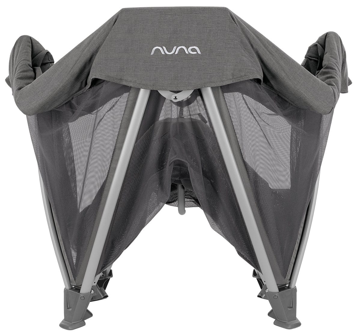 Nuna SENA Aire Playard with Zip-Off Bassinet + Changer (One Box) - Granite - TCC16500GRN