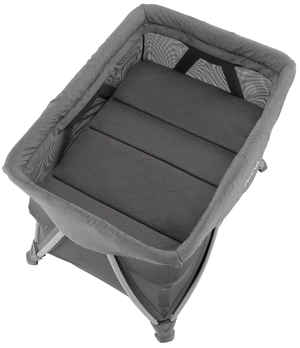 Nuna SENA Aire Playard with Zip-Off Bassinet + Changer (One Box) - Granite - TCC16500GRN