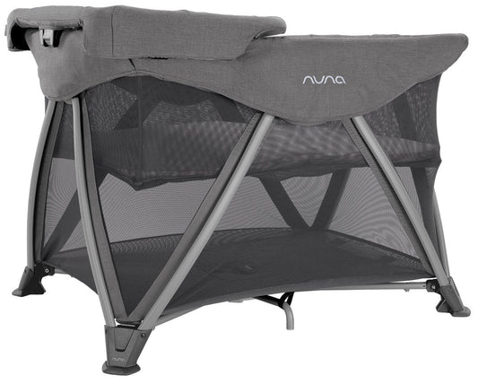 Nuna SENA Aire Playard with Zip-Off Bassinet + Changer (One Box) - Granite - TCC16500GRN