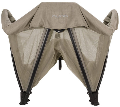 Nuna SENA Aire Playard with Zip-Off Bassinet - Hazelwood - TC16501HAZ