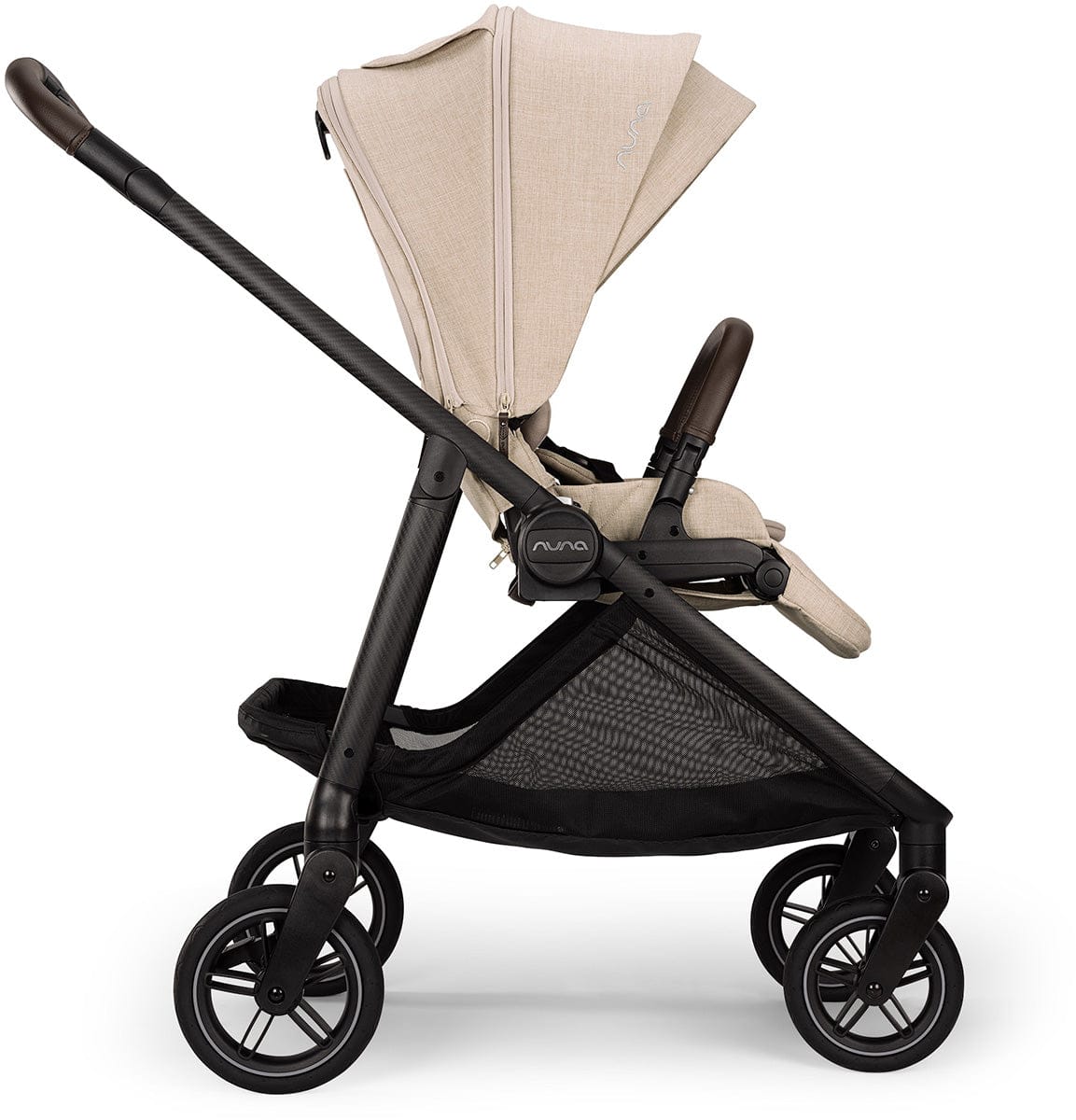 Nuna SWIV Lightweight Stroller - Biscotti - ST18601BIS