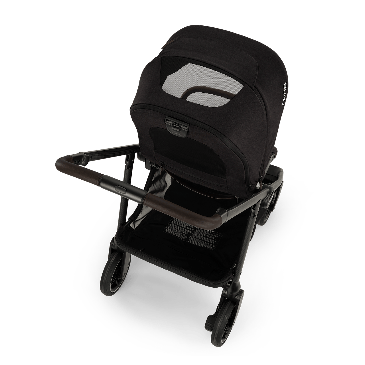 Nuna SWIV Lightweight Stroller - Caviar / Chocolate - ST18601CCR