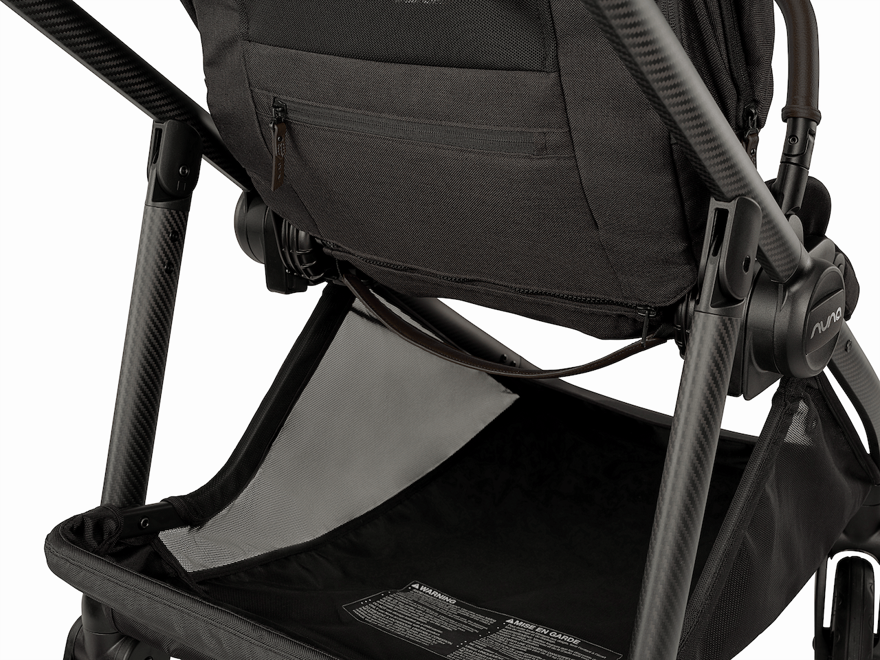 Nuna SWIV Lightweight Stroller - Caviar / Chocolate - ST18601CCR