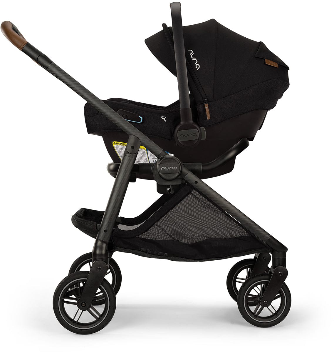 Nuna SWIV + PIPA Aire RX Travel System Bundle - Caviar / Caviar - ST18601CVR-CF18508600CVR