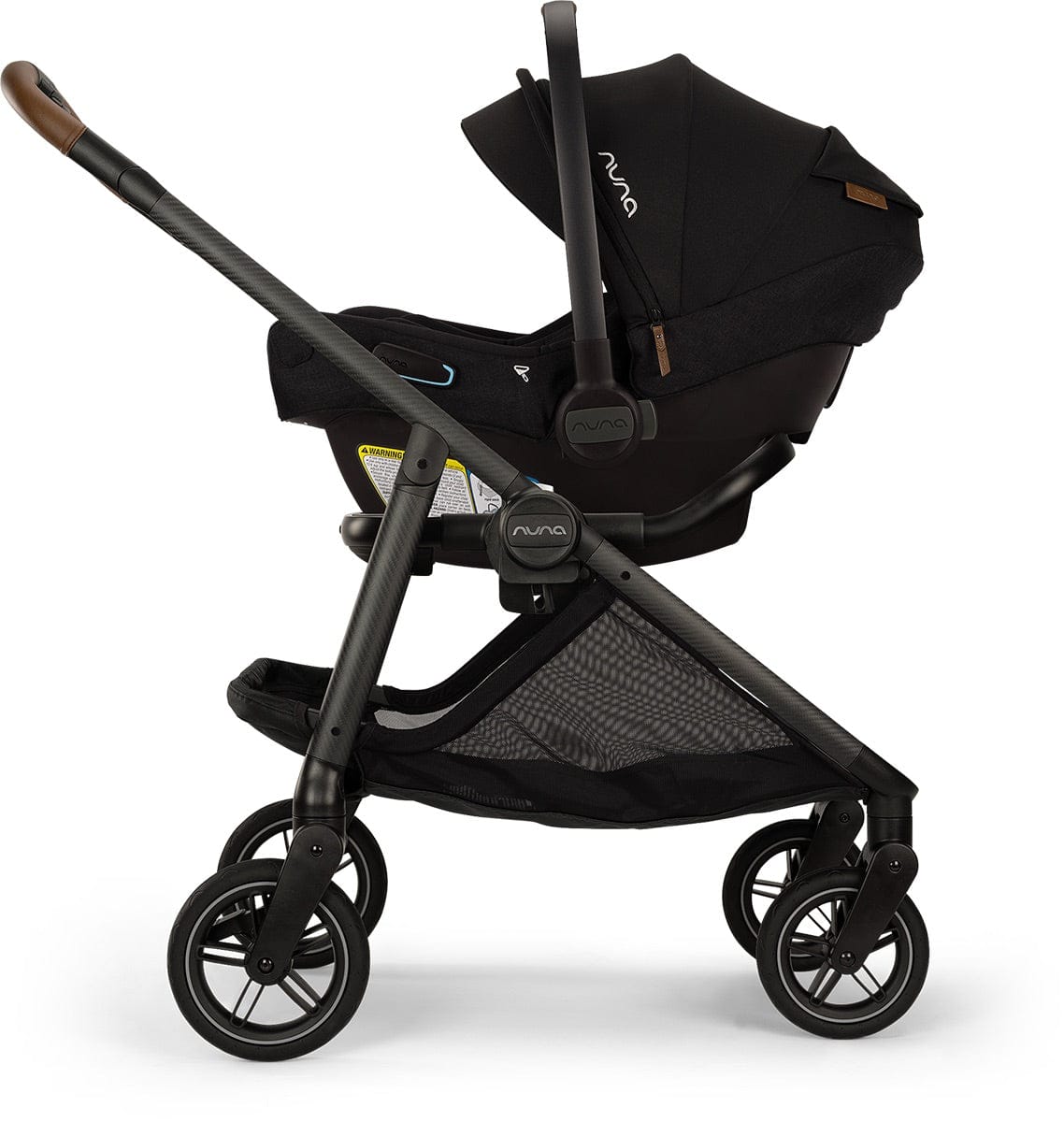 Nuna SWIV + PIPA Aire RX Travel System Bundle - Cedar / Caviar - ST18601CDR-CF18508600CVR
