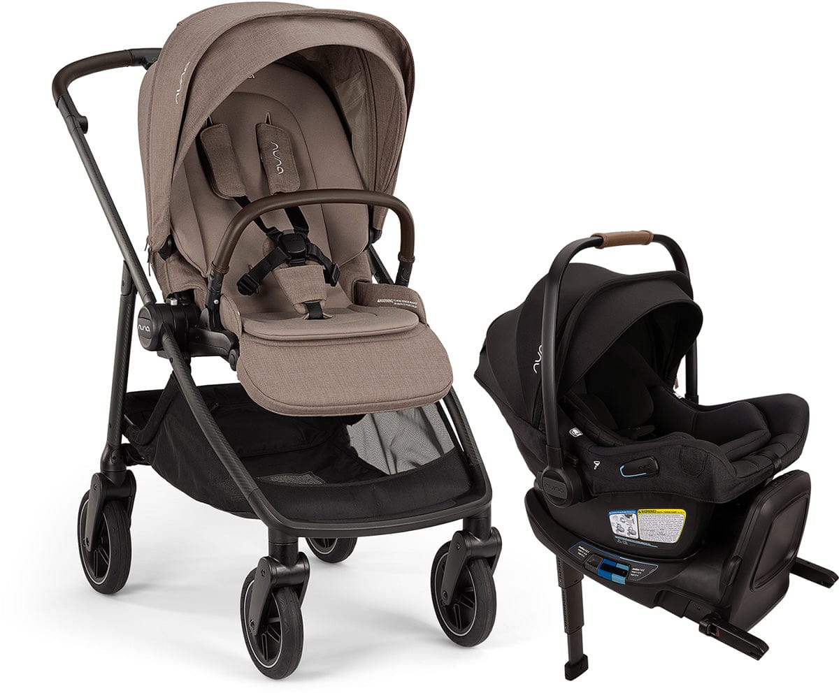 Nuna SWIV + PIPA Aire RX Travel System Bundle - Cedar / Caviar - ST18601CDR-CF18508600CVR