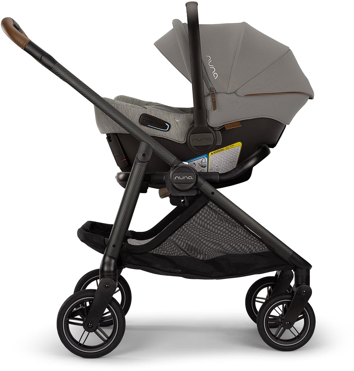 Nuna SWIV + PIPA Aire RX Travel System Bundle - Granite / Granite - ST18601GRN-CF18508600GRN