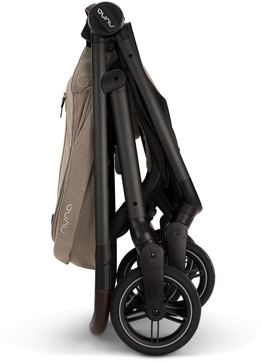 Nuna SWIV + PIPA RX Travel System Bundle - Acorn / Caviar - ST18601ACN-CF12508600CVR