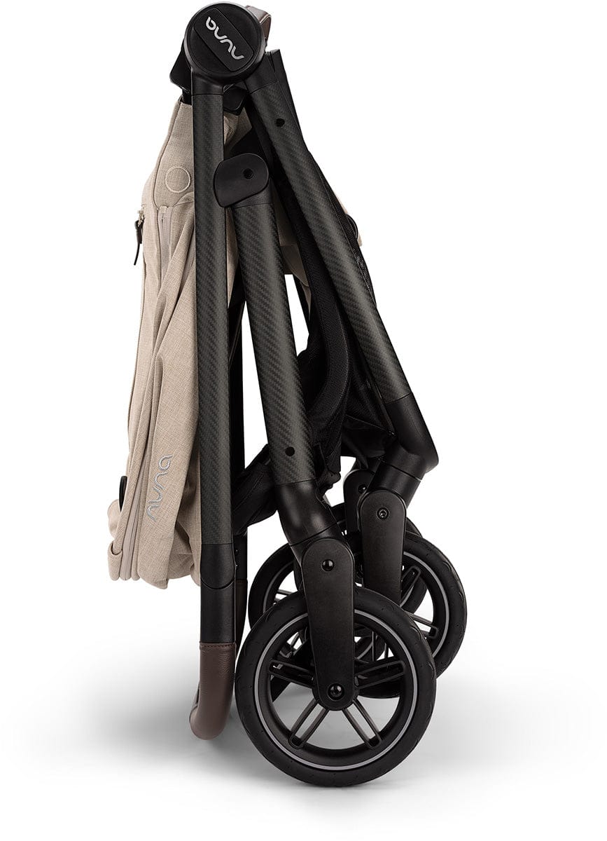 Nuna SWIV + PIPA RX Travel System Bundle - Biscotti / Caviar - ST18601BIS-CF12508600CVR