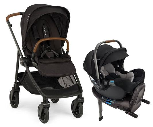 Nuna SWIV + PIPA RX Travel System Bundle - Caviar / Caviar - ST18601CVR-CF12508600CVR
