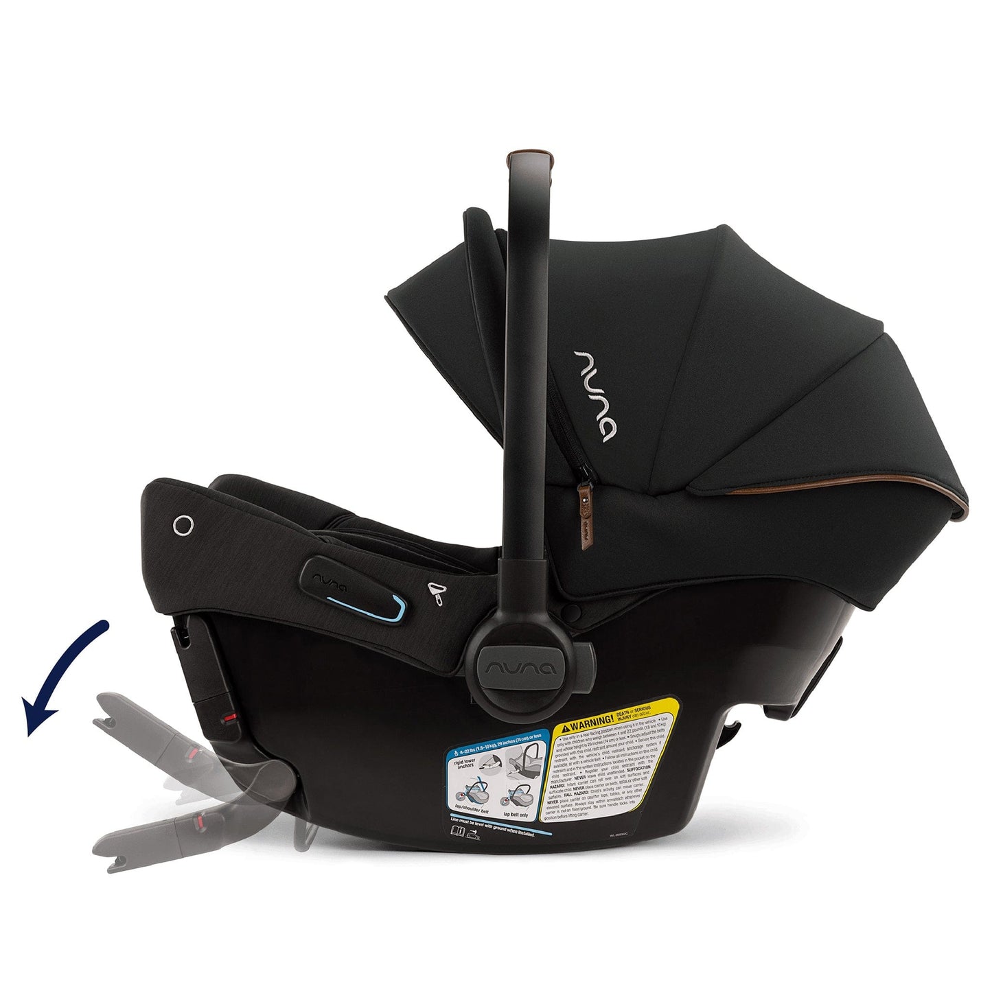 Nuna SWIV + PIPA urbn Travel System - Caviar - TS18615600CVR