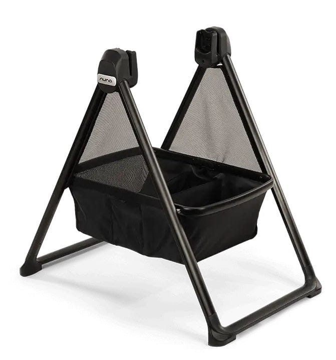 Nuna SWIV & TRIV Series Bassinet + Stand - Caviar - CD15300CVR