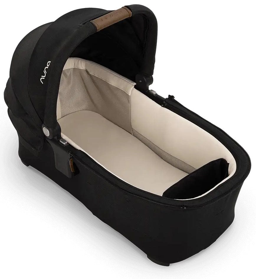 Nuna SWIV & TRIV Series Bassinet + Stand - Caviar - CD15300CVR
