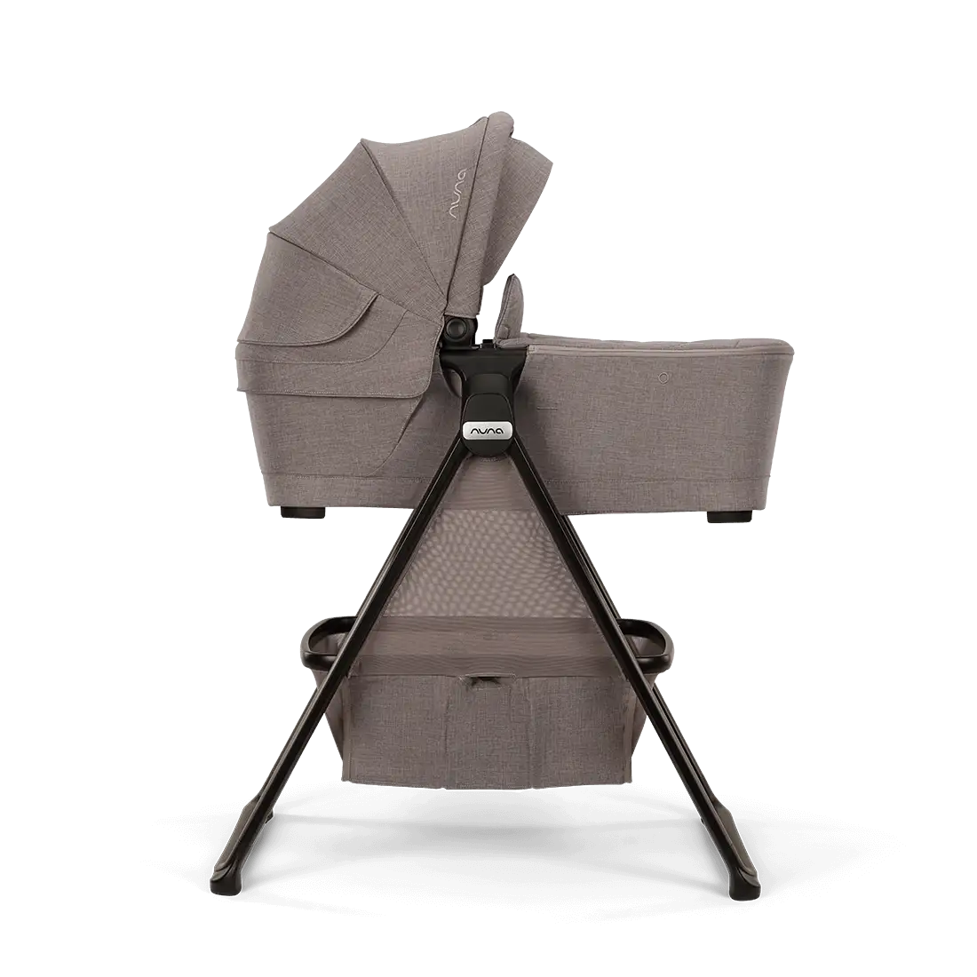 Nuna SWIV & TRIV Series Bassinet + Stand - Umber (Nuna x BMW) - CD15303UMB