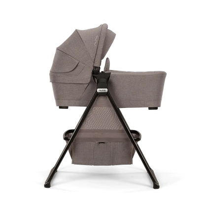 Nuna SWIV & TRIV Series Bassinet + Stand - Umber (Nuna x BMW) - CD15303UMB