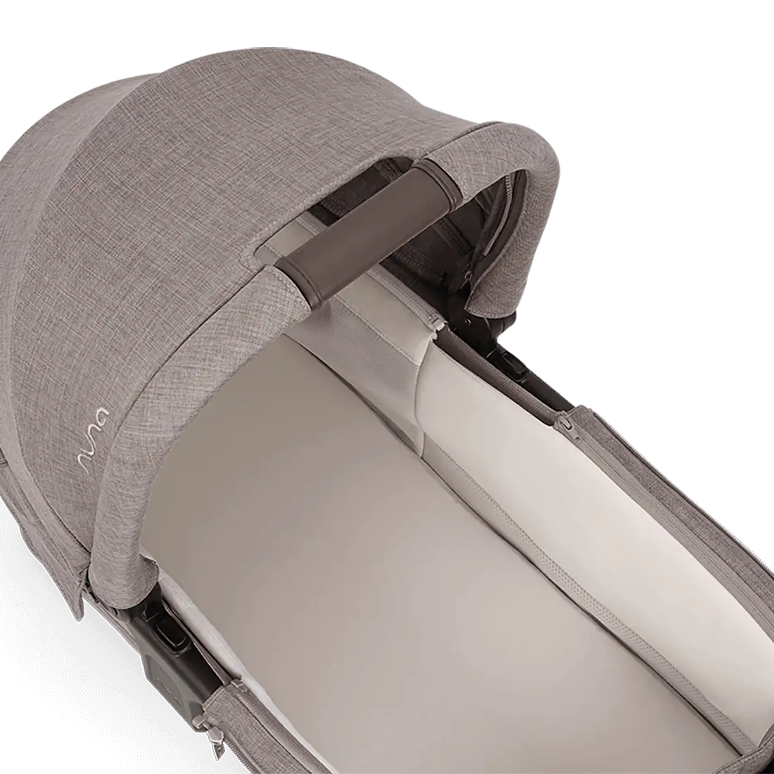 Nuna SWIV & TRIV Series Bassinet + Stand - Umber (Nuna x BMW) - CD15303UMB