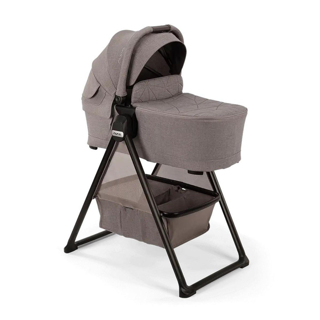 Nuna SWIV & TRIV Series Bassinet + Stand - Umber (Nuna x BMW) - CD15303UMB