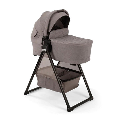 Nuna SWIV & TRIV Series Bassinet + Stand - Umber (Nuna x BMW) - CD15303UMB