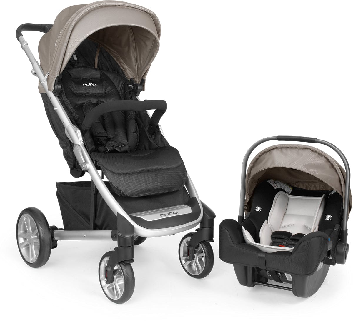 Nuna Tavo Complete Travel System - Aluminum - TSB-31-022