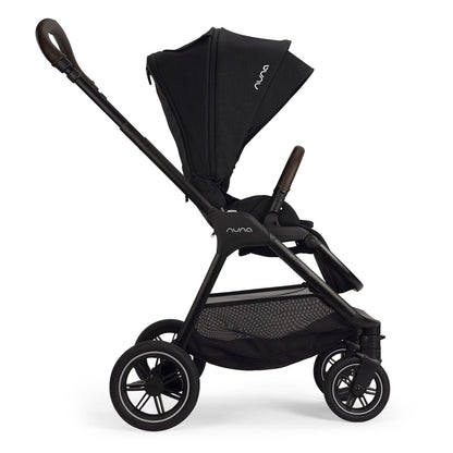 Nuna TRIV Next Compact Stroller - Caviar / Chocolate - ST16621CCR