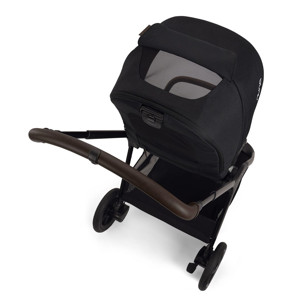 Nuna TRIV Next Compact Stroller - Caviar / Chocolate - ST16621CCR