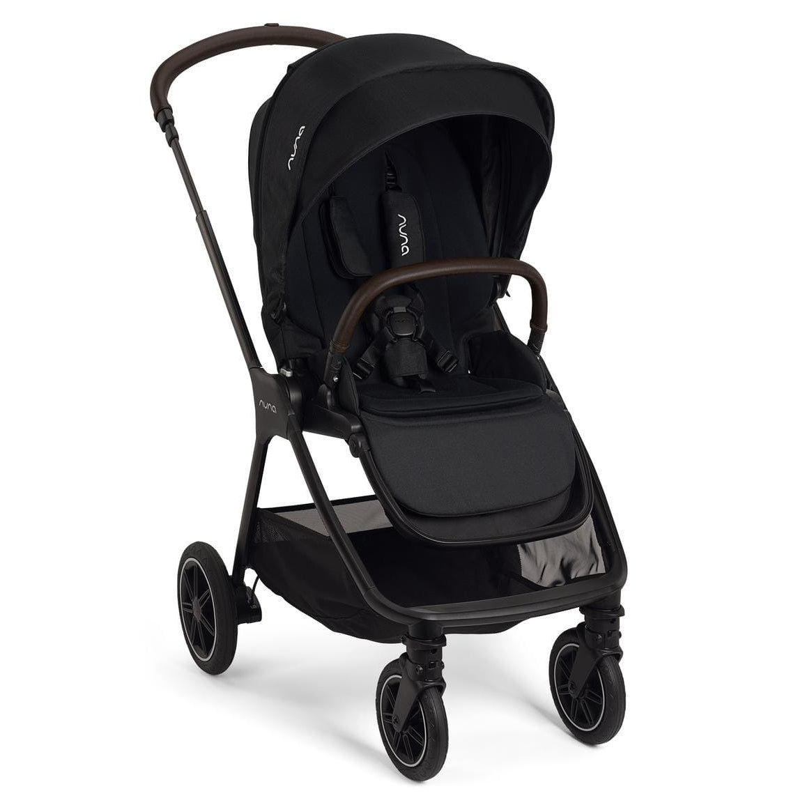 Nuna TRIV Next Compact Stroller - Caviar / Chocolate - ST16621CCR
