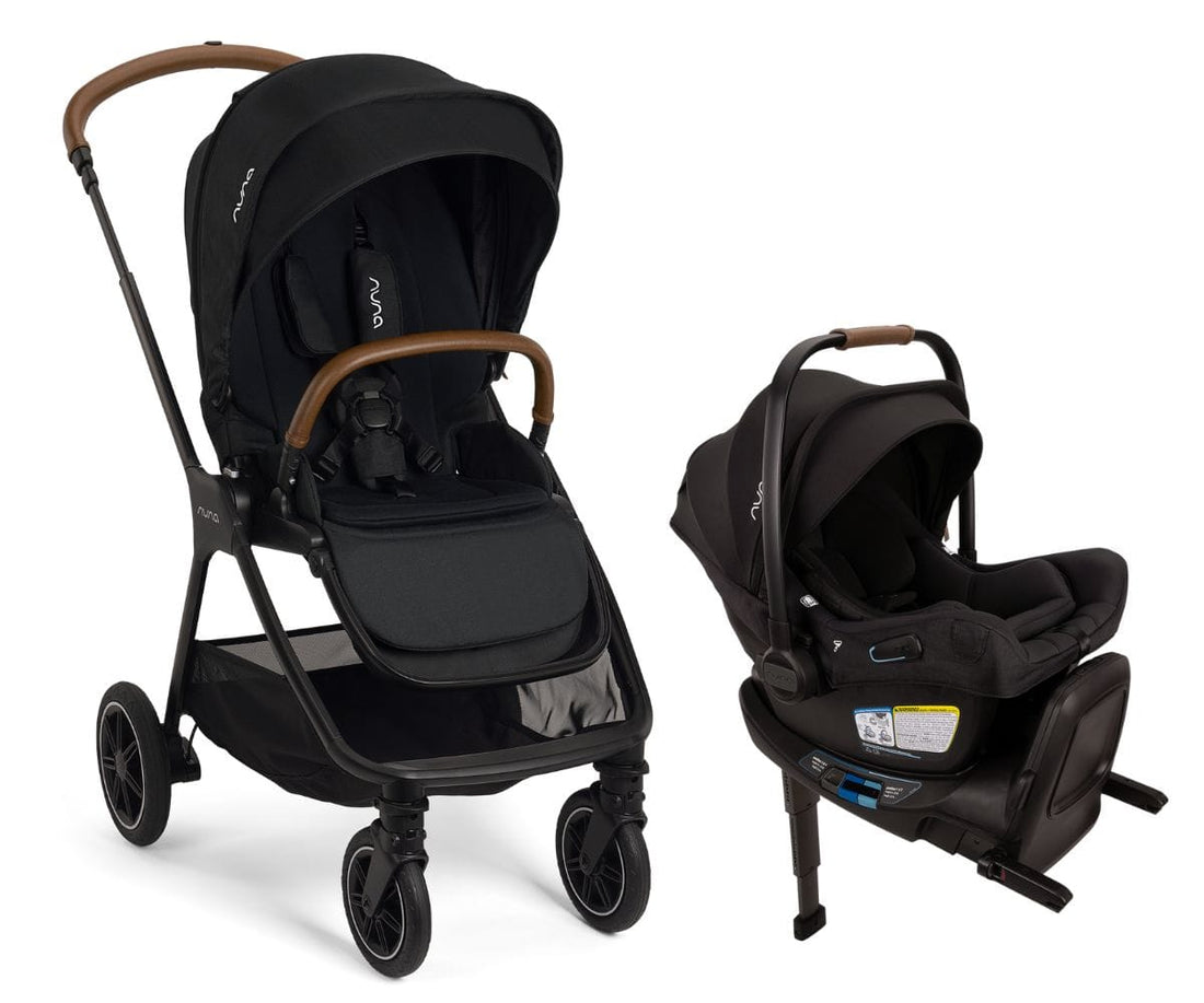 Nuna TRIV Next + PIPA Aire RX Travel System Bundle - Caviar - ST16601CVR-CF18508600CVR