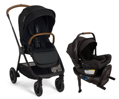 Nuna TRIV Next + PIPA Aire RX Travel System Bundle - Caviar - ST16601CVR-CF18508600CVR
