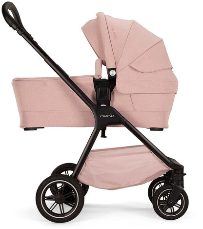 Nuna TRIV Next + PIPA Aire RX + TRIV & SWIV Bassinet + Stand Travel System Bundle - Thistle - Z2TS185153166TSL