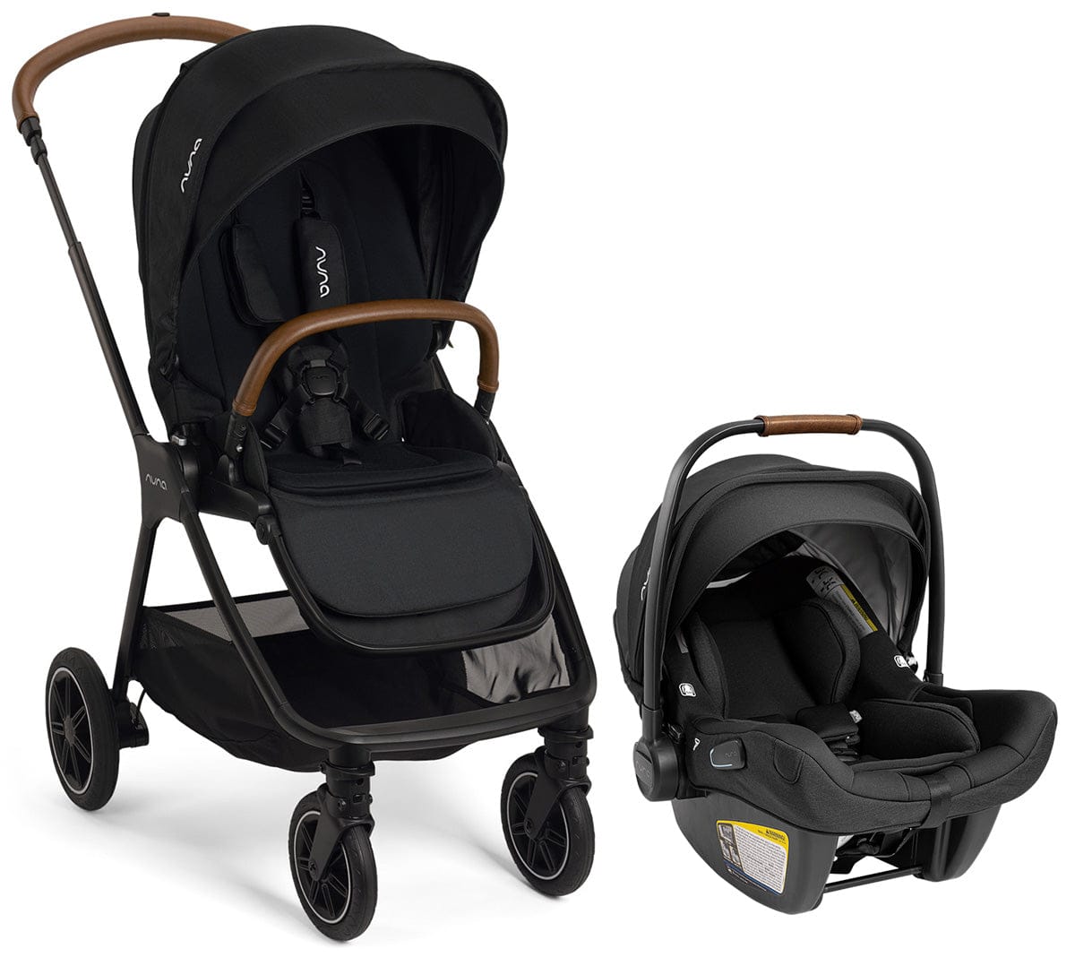 Nuna TRIV Next + PIPA Lite RX Travel System Bundle - Caviar - ST16601CVR-CF10208600CVR