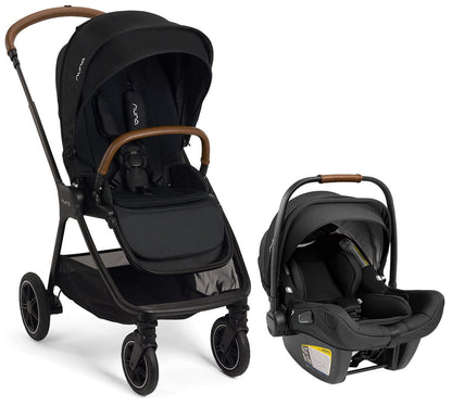 Nuna TRIV Next + PIPA Lite RX Travel System Bundle - Caviar - ST16601CVR-CF10208600CVR