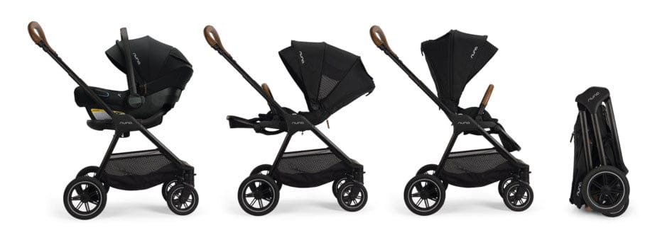 Nuna TRIV Next + PIPA RX Travel System Bundle - Caviar - ST16601CVR-CF12508600CVR