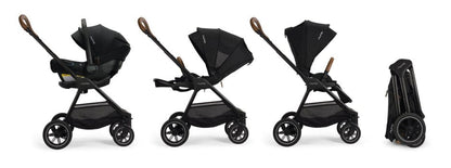 Nuna TRIV Next + PIPA RX Travel System Bundle - Caviar - ST16601CVR-CF12508600CVR