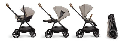 Nuna TRIV Next + PIPA RX Travel System Bundle - Hazelwood - ST16601HAZ-CF12508603HAZ