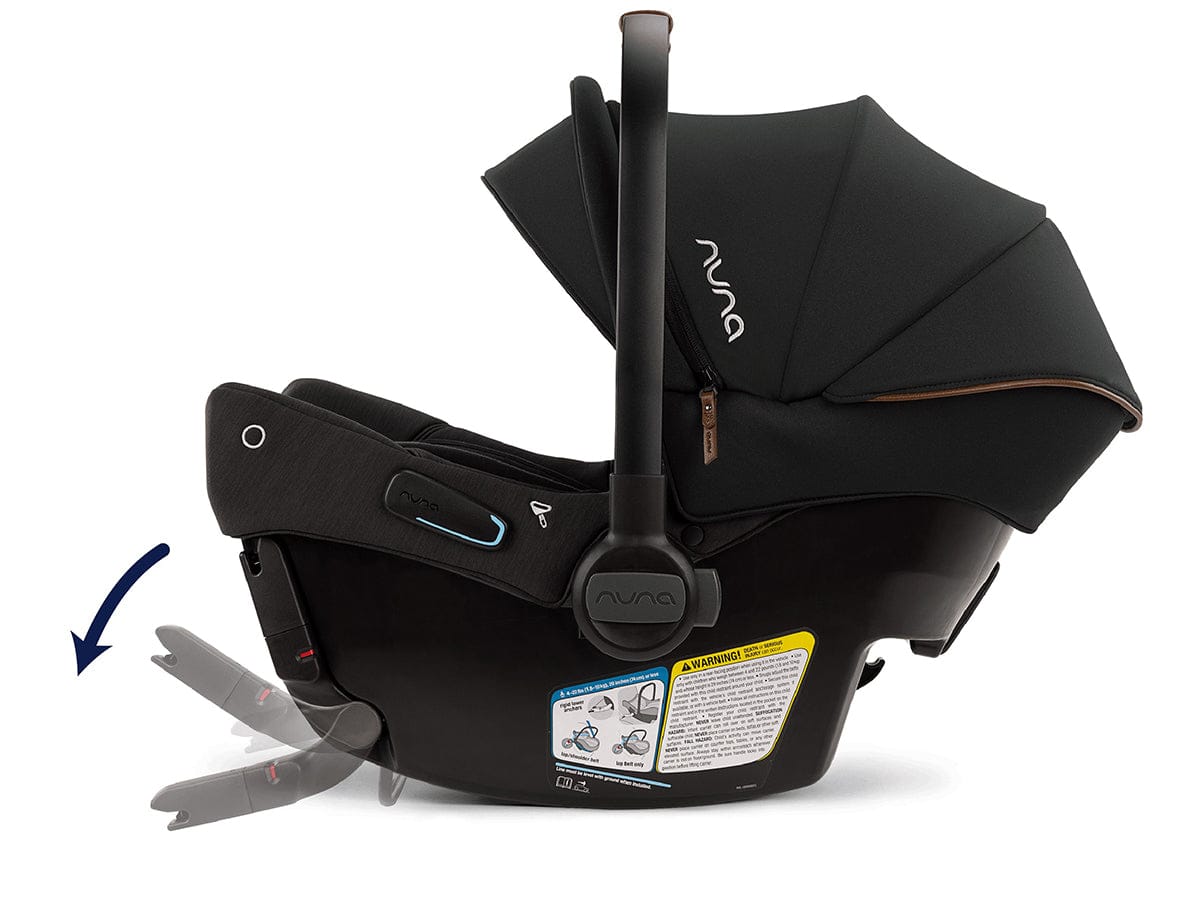Nuna TRIV next + PIPA urbn Travel System - Caviar - TS16615601CVR