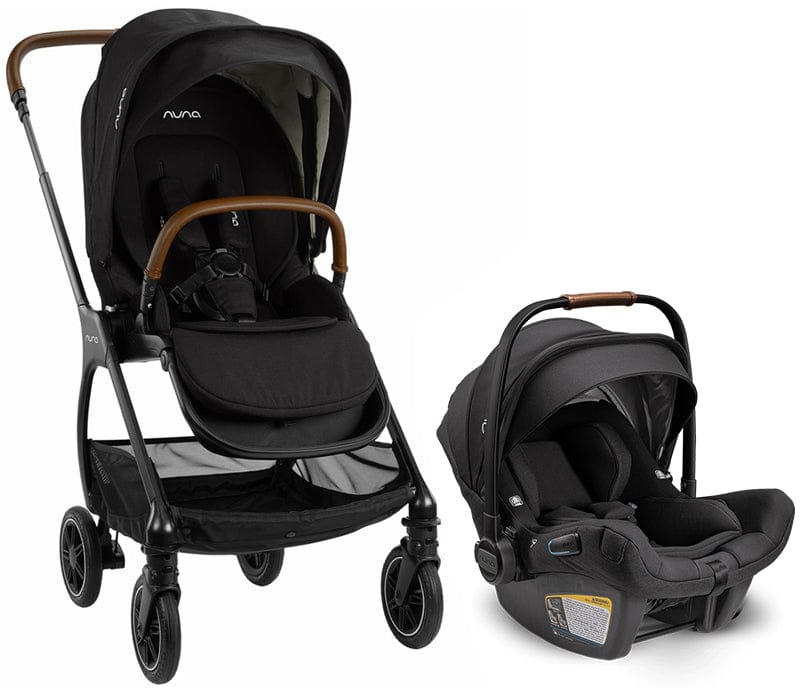 Nuna TRIV + PIPA Lite RX Travel System Bundle - Caviar/Caviar - ST12023CVR-CF10208600CVR