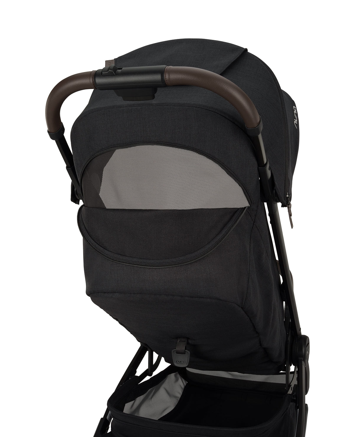 Nuna TRVL 360 Self-Folding Compact Stroller - Caviar