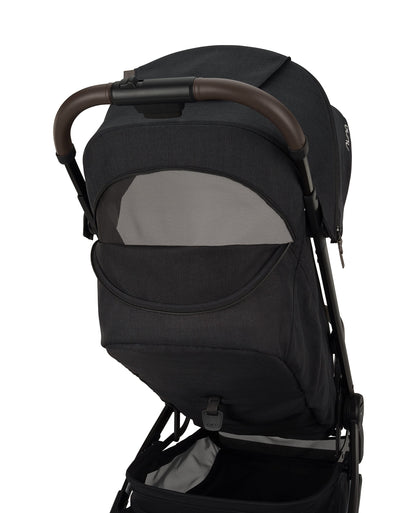 Nuna TRVL 360 Self-Folding Compact Stroller - Caviar