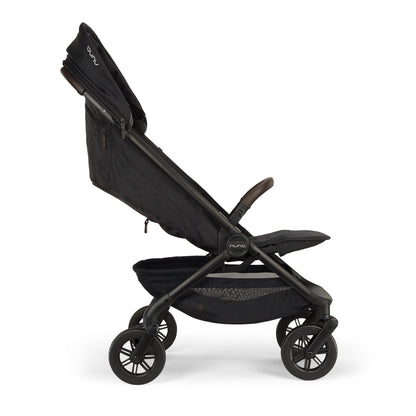Nuna TRVL 360 Self-Folding Compact Stroller - Caviar