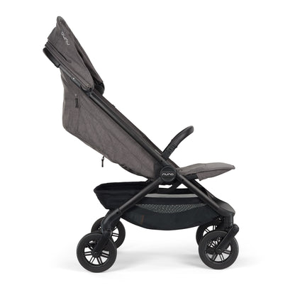 Nuna TRVL 360 Self-Folding Compact Stroller - Pewter
