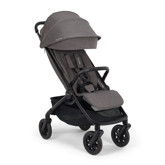 Nuna TRVL 360 Self-Folding Compact Stroller - Pewter