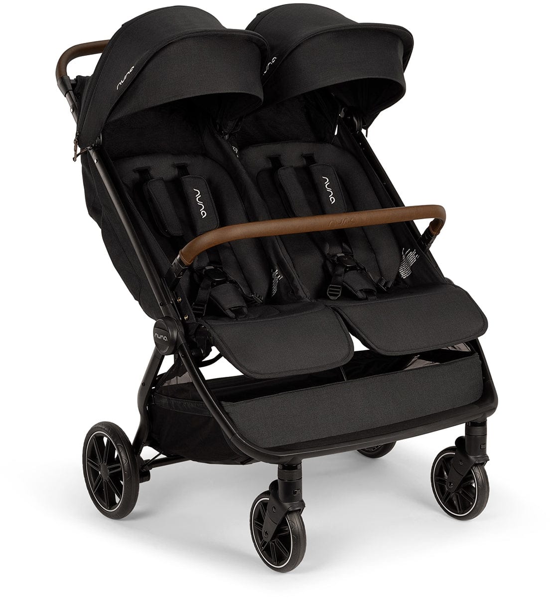 Nuna TRVL dubl Lightweight Side by Side Double Stroller - Caviar - ST19800CVR