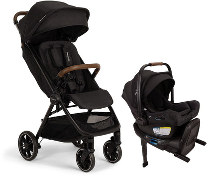 Nuna TRVL LX + PIPA Aire RX Travel System Bundle - Caviar - ST18100CVR-CF18508600CVR