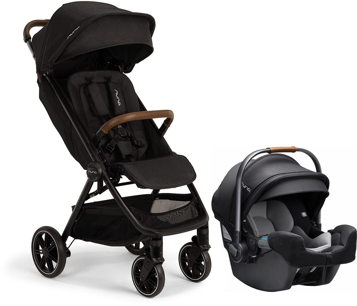 Nuna TRVL LX + PIPA RX Travel System Bundle - Caviar - ST18100CVR-CF12508600CVR