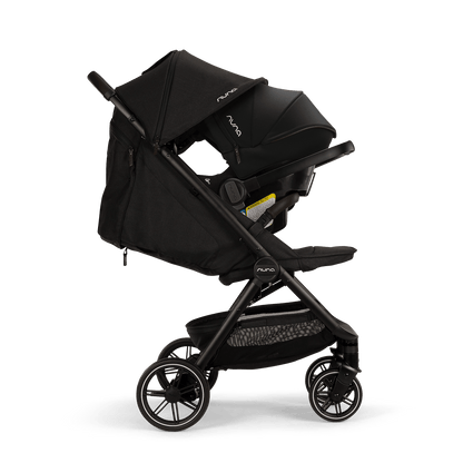Nuna TRVL LX + PIPA urbn Baseless Infant Car Seat Travel System - Caviar / Chocolate - TS18115602CCR