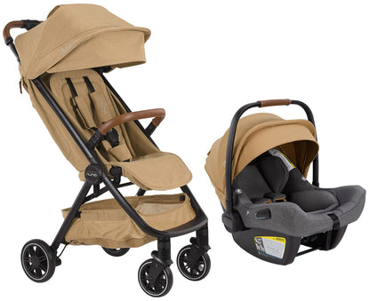 Nuna TRVL + PIPA Lite RX Travel System Bundle - Camel