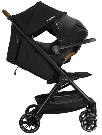 Nuna TRVL + PIPA Lite RX Travel System Bundle - Caviar - ST15706CVR-CF10208600CVR